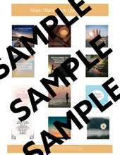 Load image into Gallery viewer, Hope in the Hard Social Media Pack