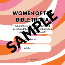 Load image into Gallery viewer, Women of the Bible Trivia Graphics