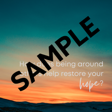 Load image into Gallery viewer, Hope in the Hard Social Media Pack