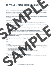 Load image into Gallery viewer, IF Valentine Icebreaker Questions