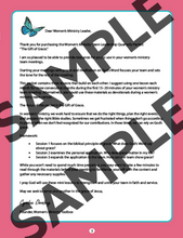 Load image into Gallery viewer, Q3 Women's Ministry Team Devotional Packet - The Gift of Grace (PDF)