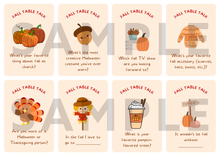 Load image into Gallery viewer, Fall Table Talk Cards