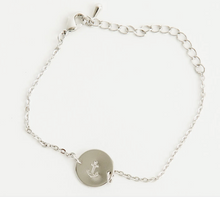 Load image into Gallery viewer, Anchored Bracelet (White Gold)