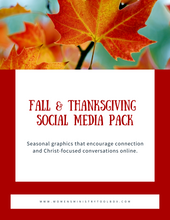 Load image into Gallery viewer, Fall & Thanksgiving Social Media Pack