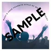 Load image into Gallery viewer, Worship Social Media Kit