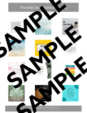 Load image into Gallery viewer, Worship Social Media Kit