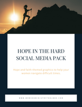 Load image into Gallery viewer, Hope in the Hard Social Media Pack
