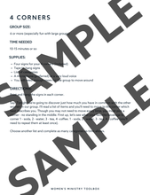 Load image into Gallery viewer, 4 Corners Icebreaker Game
