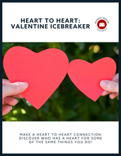 Load image into Gallery viewer, Heart to Heart Valentine Icebreaker Game
