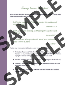 Q2 Women's Ministry Team Devotional Packet - Following in Faith (PDF)