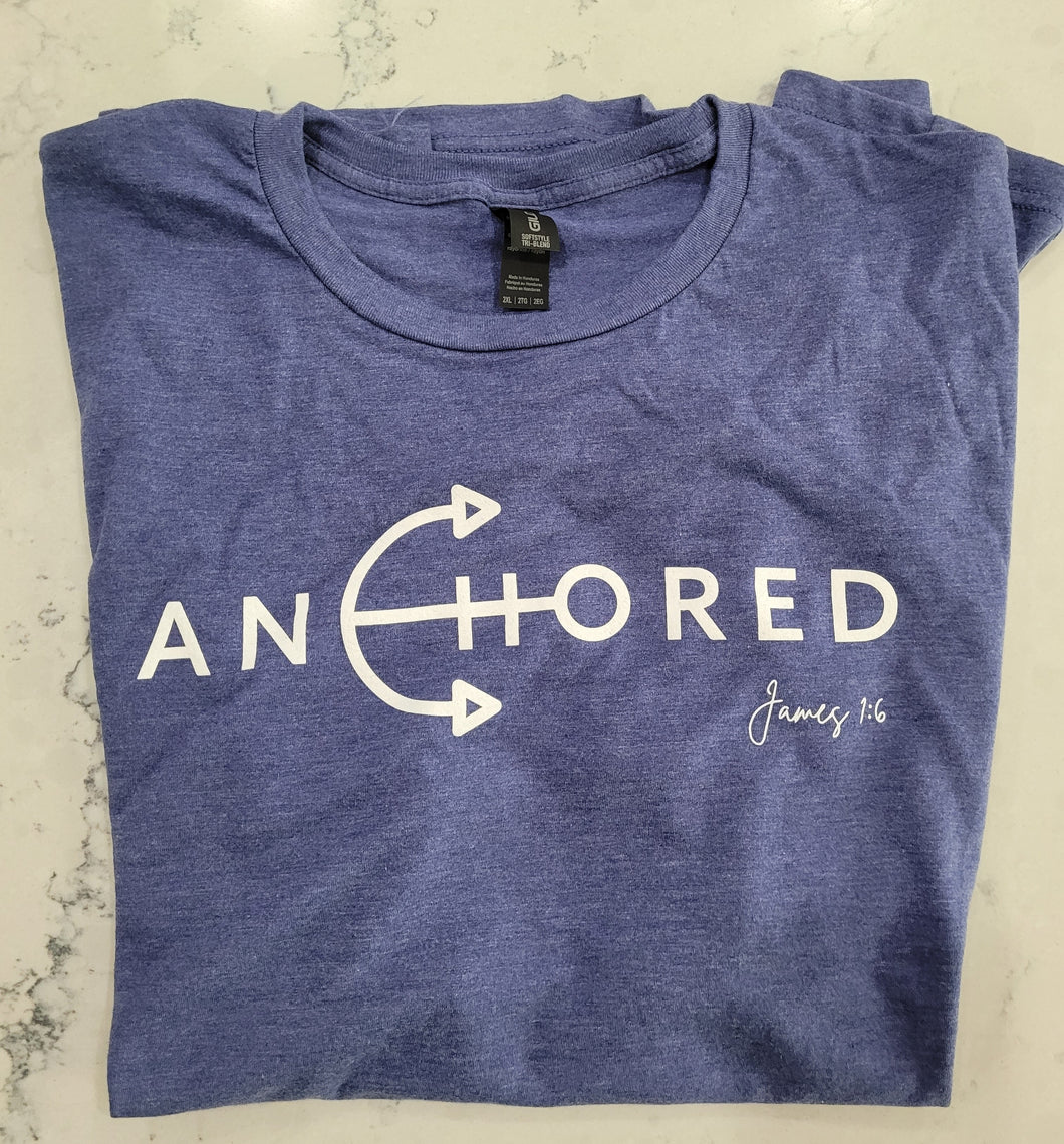 Short sleeve t-shirt, Anchored