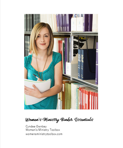 Women's Ministry Binder Essentials (eBook)