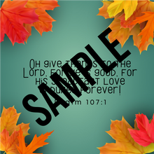 Load image into Gallery viewer, Fall &amp; Thanksgiving Social Media Pack
