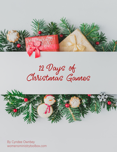 12 Days of Christmas Icebreaker Games (eBook)