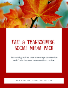Fall & Thanksgiving Social Media Pack